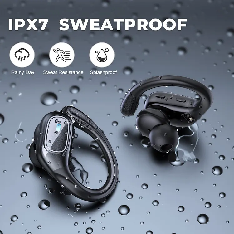 Qiiaoo BX28 Bluetooth Earphone With 75 Hours Playtime, Earbuds