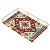 Acrylic Special Shaped Mandala Pattern 5D Diamond Painting Tray Art Craft Decor