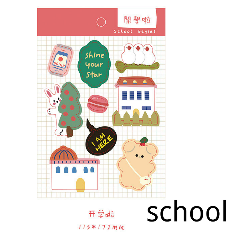 Daily Energy Stickers