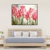 Pink Picasso Flower - Paint by Numbers Acrylic Painting 40x50cm(Watercolor)(HOT)