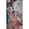 Girl Lion-14CT Stamped Cross Stitch 40*70cm/15.75*27.56in (Big Size)