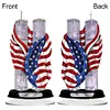 (US Local) America Twin Tower DIY Diamond Painting Desktop Ornaments Kit Home Decor