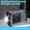 Hand Crank Emergency Radio AM/FM Weather Radio Solar Radio for Outdoor Camping