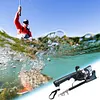 Portable Folding Fishing Rod Telescopic Fishing Pole with Reel Line Travel Rods