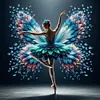 (Multi-Style)Gorgeous Dress Girl & Fairy-Full Round Diamond Painting 40*40CM