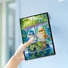 (US Local)Bird Special Shaped A5 5D DIY Diamond Art Painting Notebook Kit for Friends