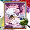 Swan Dance - 9CT Full Beaded Cross Stitch Kit(43x54cm)