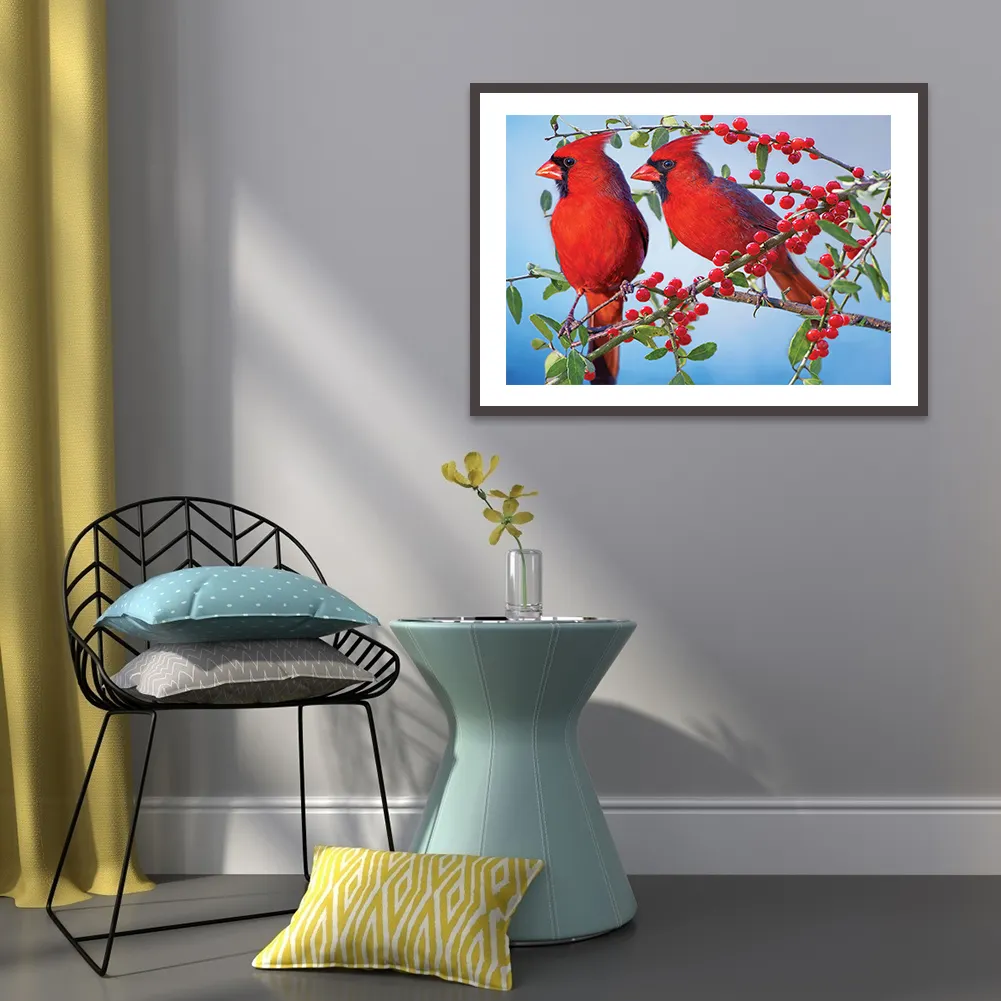 Diamond Painting - Full Round Drill - Bird