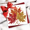 6PCS Diamond Painting Autumn Pattern Greeting Cards Congratulations Cards