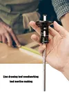 Wood Wheel Marking Scriber Carbide Blade Parallel Line Simplified Planner