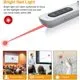 DinoFire Wireless Presenter Remote, RF 2.4GHz USB Presentation Remote Control PowerPoint Presentation Clicker for Keynote/PPT/Mac/PC (White)