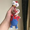 Crochet Finished Product Sid Ice Age Bag Car Wheel Charm Non DIY