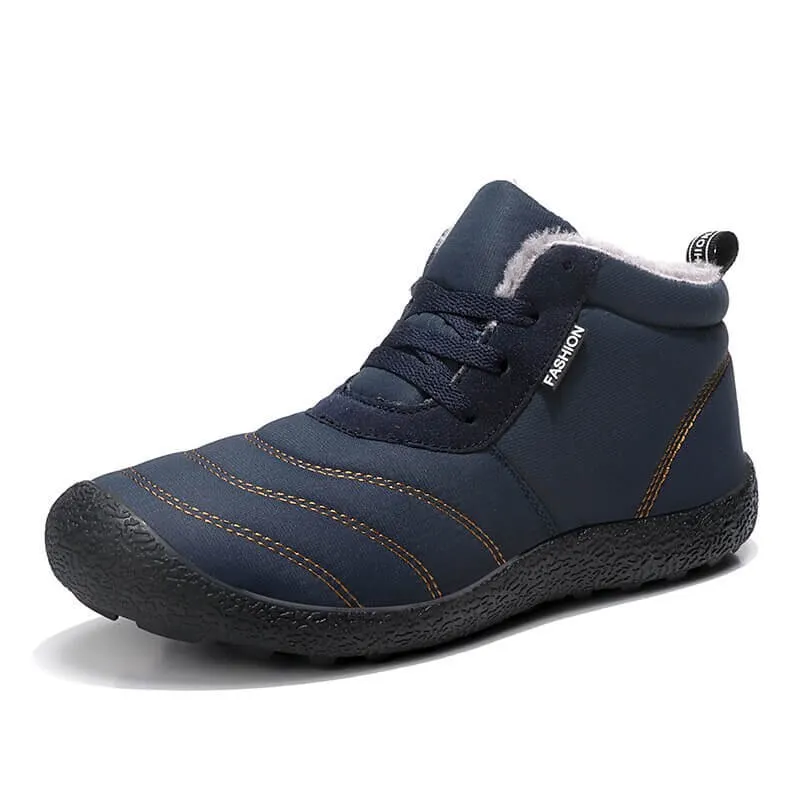 2019 Fashion Winter shoes Men Non-slip Outdoor Boots Warm Shoes Waterproof Snow Boots Ankle Botas Chaussure homme