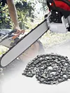 12 Inch Metal Chainsaw Chain 45 Drive Links 3/8inch Pitch Electric Saw Accessory