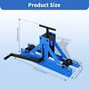 [US Local Warehouse] Tube Roller Bender for Square/Round Pipes Manual Tube Pipe Roller Bender Metal Bending Machine for Mild Steel Cooper & Aluminum