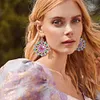 8 Pairs Double Sided Diamond Painting DIY Earring Making Kit for Women Girls