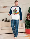 Family Christmas Tree Letter Parent-child Print Home Pajamas