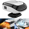 Car Heater 12/24V 120W Portable Electric Heating Fan Defogger Defroster Demister