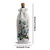 DIY Diamond Painting Wine Bags Diamond Art Liquor Bottle Covers Kit (Flowers)
