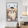 >SALE<5D DIY Full Round Drill Diamond Painting Girl Kit Home Decor Art Craft 40x70cm