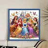 Princesses - 11CT Stamped Cross Stitch - 50*50cm - Disney
