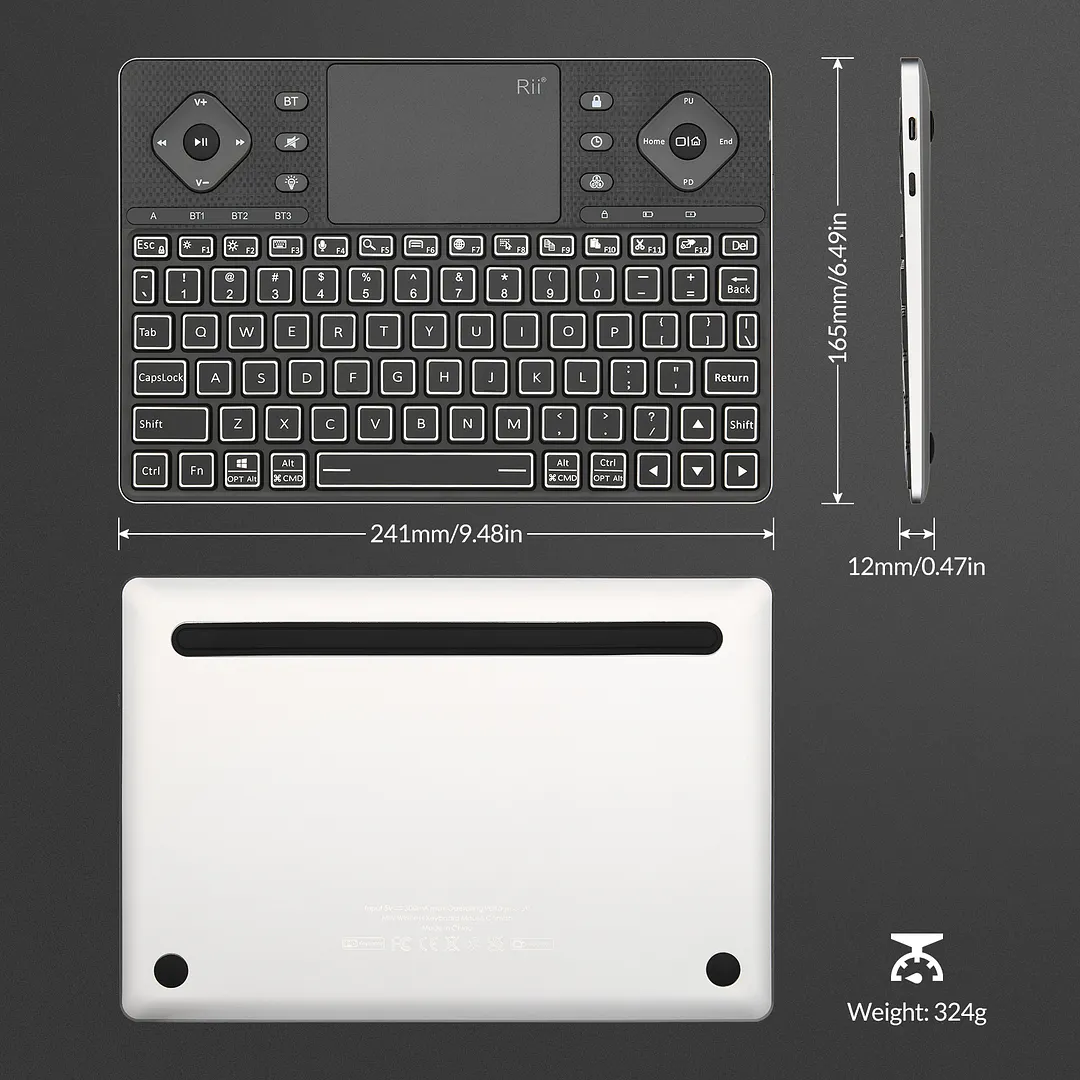 Rii K16 Wireless Bluetooth keyboard 