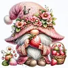 Strawberry Gnome - 11CT Stamped Cross Stitch - 45*45cm