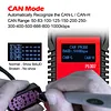 WOYO PL007 CAN LIN PWM Signal Tester, CAN BUS Analyzer Read Baud & ID Data, Automatically Recognize the Direction of CAN-H & CAN-L