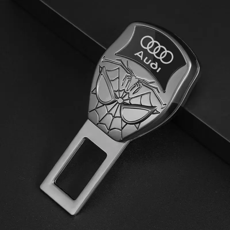 Car zinc alloy electroplated seat belt extension buckle