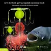 4Pcs 4 Hook Group Feeder Sinker Float Anti Winding Adjustable for Fishing Lovers