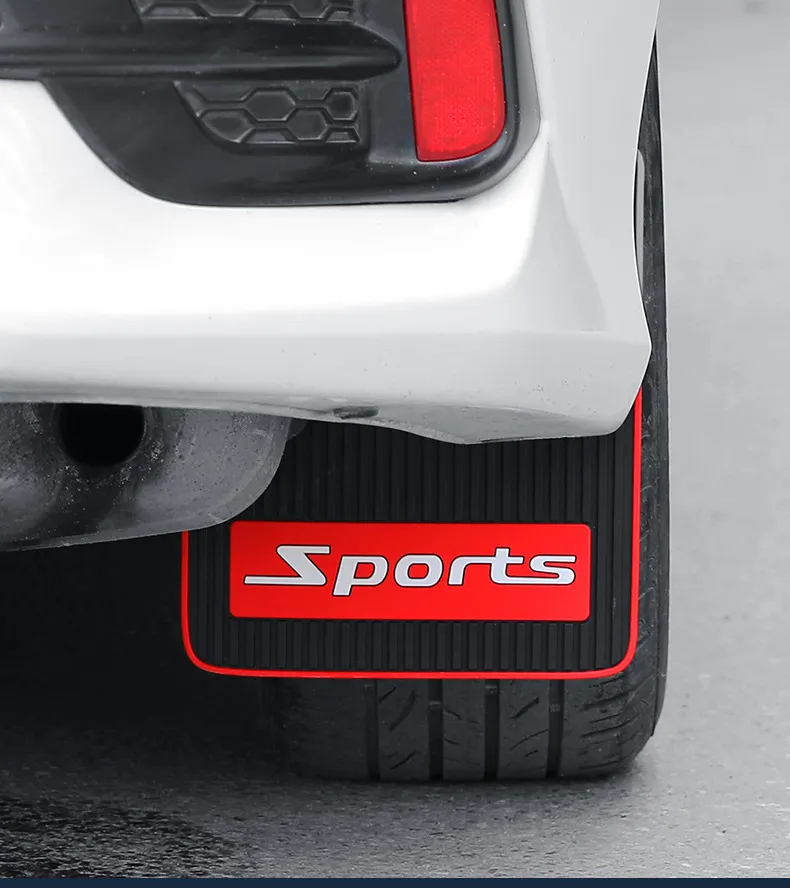 Car fender modified plastic splash-proof fender（2PCS）