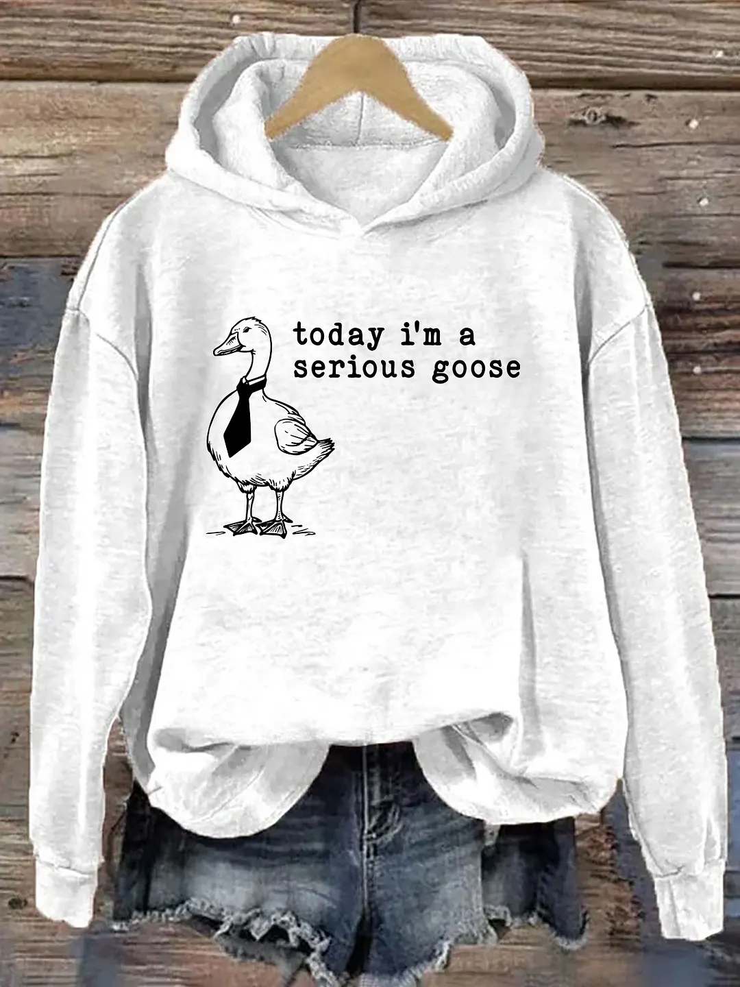 Today I'm a Serious Goose Hoodie