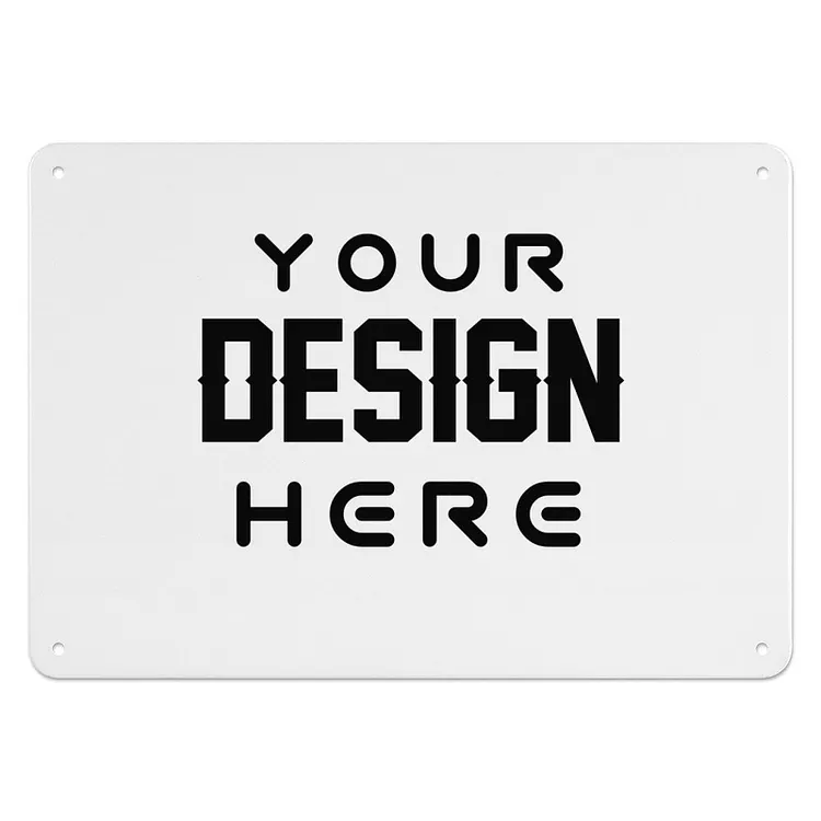 Personalized Design  Wall Decor Iron Hanging Picture Full Print