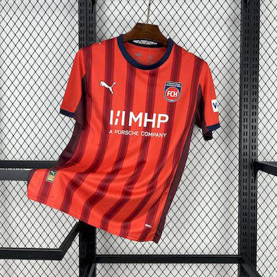 2025-2026 1. FC Heidenheim Home Football Shirt 1:1 Thai Quality Maxi Kit