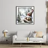 (US Local)Gnome-14CT Counted Cross Stitch Kit(40x40cm)