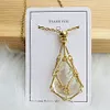 🔥 Crystal Stone Holder Necklace - Free (Crystal) Gift Included🎁