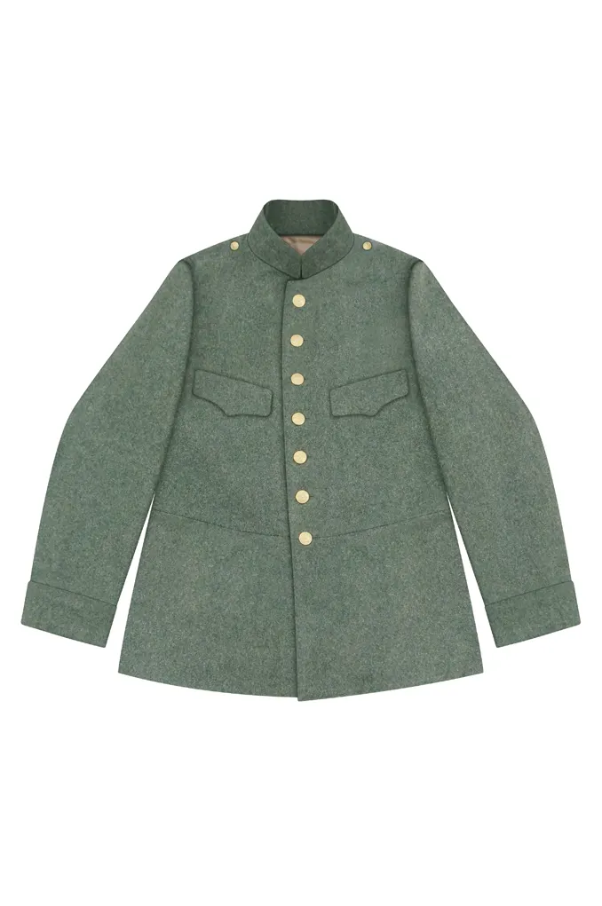   Dutch M1917 EM Field Grey Wool Field Tunic Jacket German-Uniform
