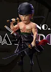 Black Cloth Roronoa Zoro - ONE PIECE Resin Statue - M4 Studios [In Stock]