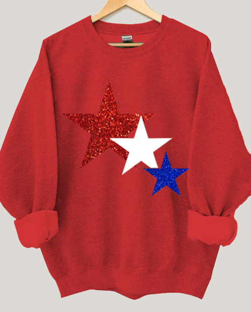 Glitter 4th of July Sweatshirt