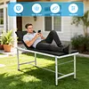 [US Local Warehouse] Medical Exam Table Adjustable Backrest Massage Table with Paper Roll Dispenser Hospital Bed for Home Use Clinic Hospital Tattoo Spa
