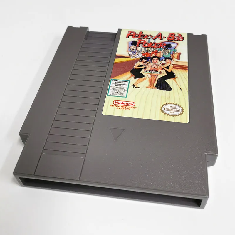 Peek-A-Boo Poker For Nintendo NES - 8 Bit Game Cartridge