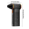 Thermal Snow Blower Rechargeable Electric Leaf Blowing Tool Turbine Dust Remover