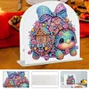 Christmas Acrylic DIY 5D Diamond Art Painting Napkin Holder Set (Tortoise)