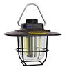 LED Camping Lamp Dimmable Retro Camping Lighting with Hook for Outdoor Equipment