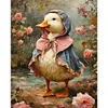 Peter Rabbit Duck-11CT Stamped Cross Stitch 40*50cm