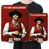 Cowboy - Vintage Metal Signs - 20*30cm/30*40cm - Western