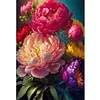 Chinese Peony-11CT Stamped Cross Stitch Kit(40*60cm)