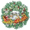Christmas Wreath-Special Shaped Diamond Painting Kit