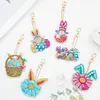 6Pcs DIY Diamond Painting Goblin Keychains