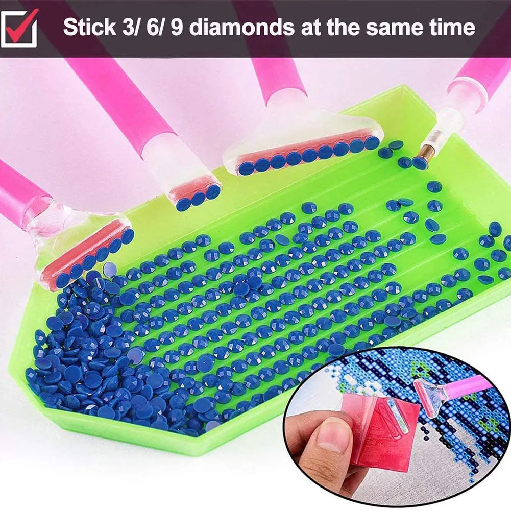 Diamond Painting Tools Set Tweezer Drill Pen Rhinestone Picture Tools Kit